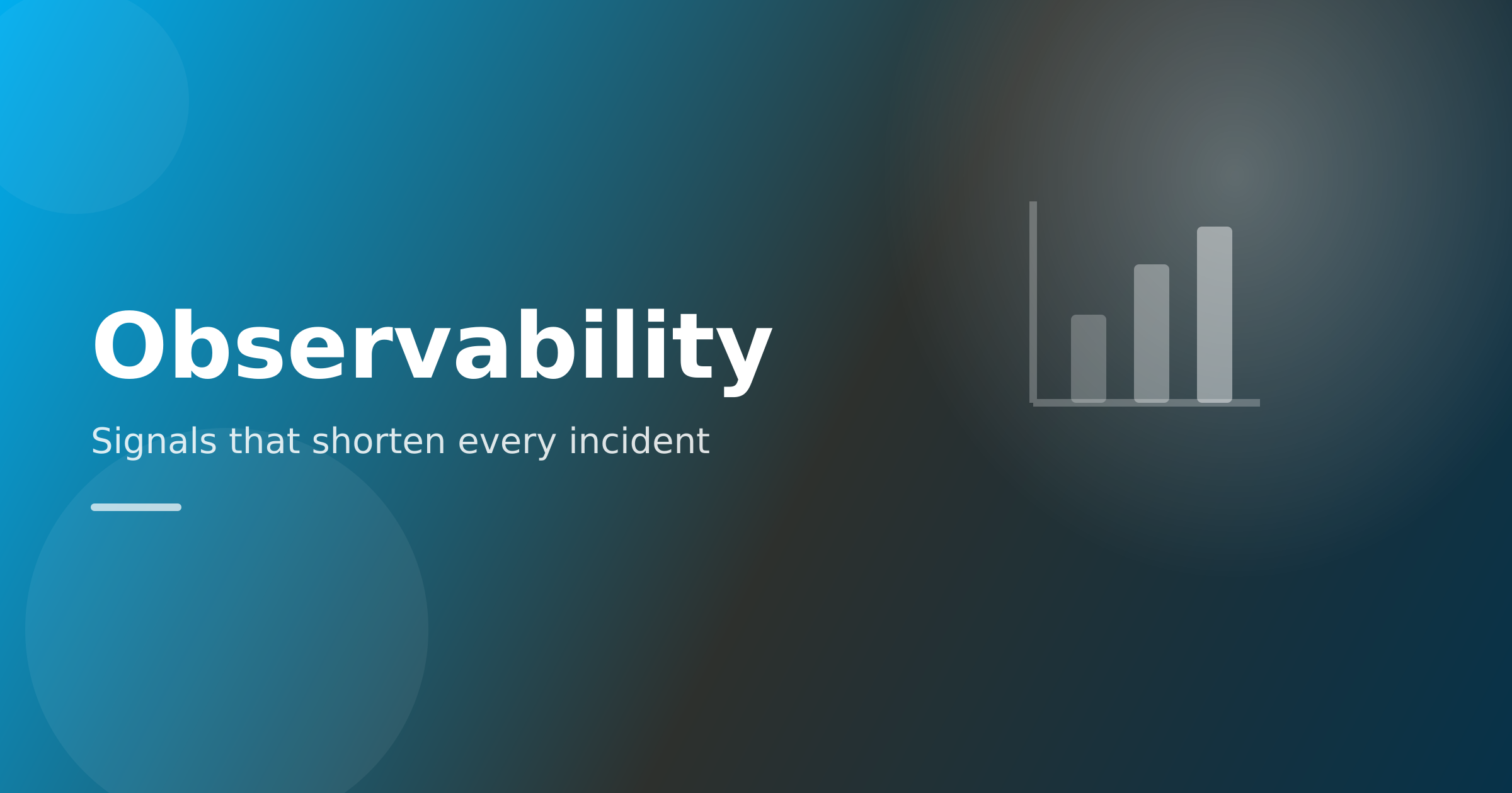 Observability that shortens incidents